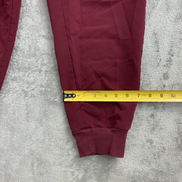 Figs Scrub Set Womens Large Catarina Top Zamora Petite Pants Burgundy Medical RN - Picture 7 of 16